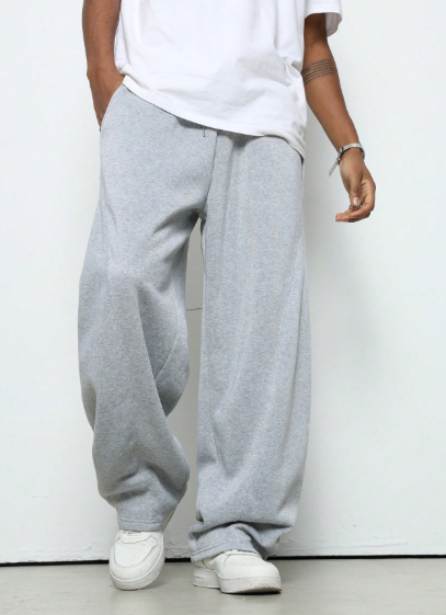 Loose Fit Men's Baggy Trousers